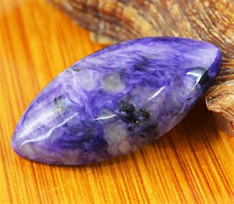 natural charoite stone